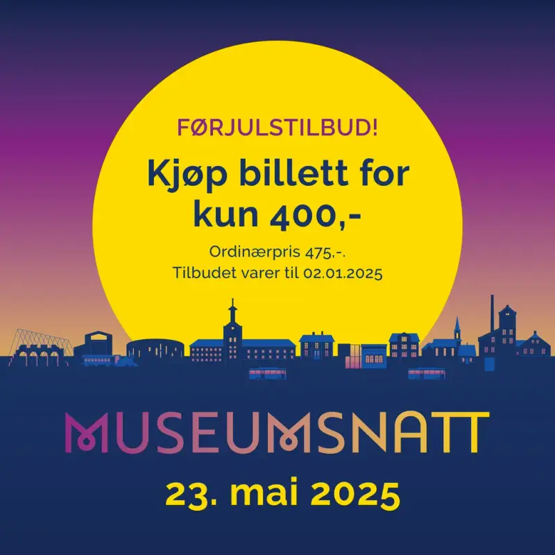 Informasjon om førjulstilbud for billettsalg til arrangementet 2025