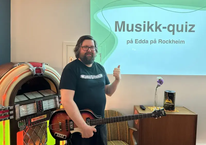 Musikkquiz på Edda på Rockheim