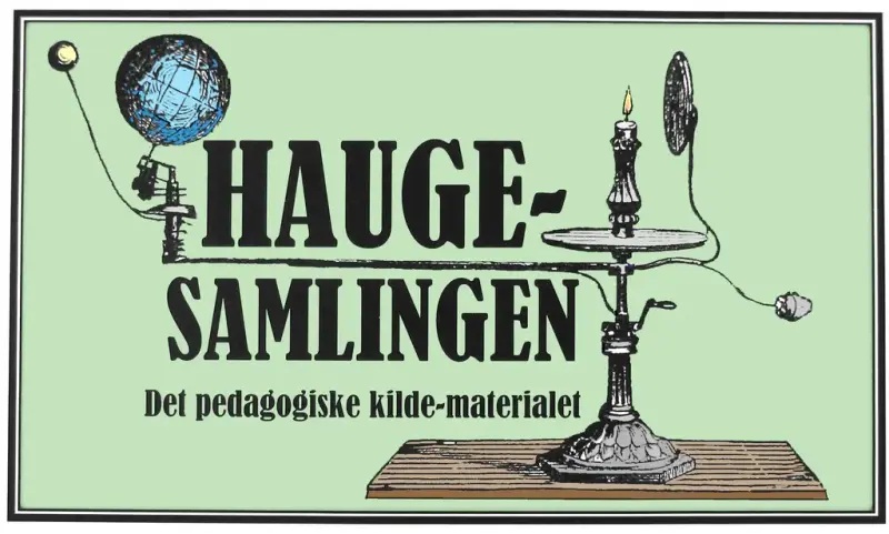 Logo for Haugesamlingen. Det pedagogiske kilde-materialet